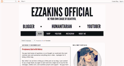 Desktop Screenshot of ezzakinsofficial.com